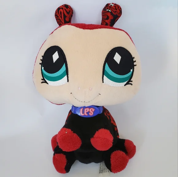 Littlest Pet Shop VIPs Ladybug Plush Stuffed Animal - Picture 1 of 7